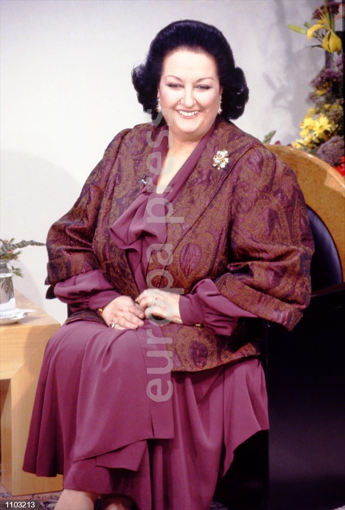 ÁLBUM MONSERRAT CABALLE 1991 - EUROPAPRESS