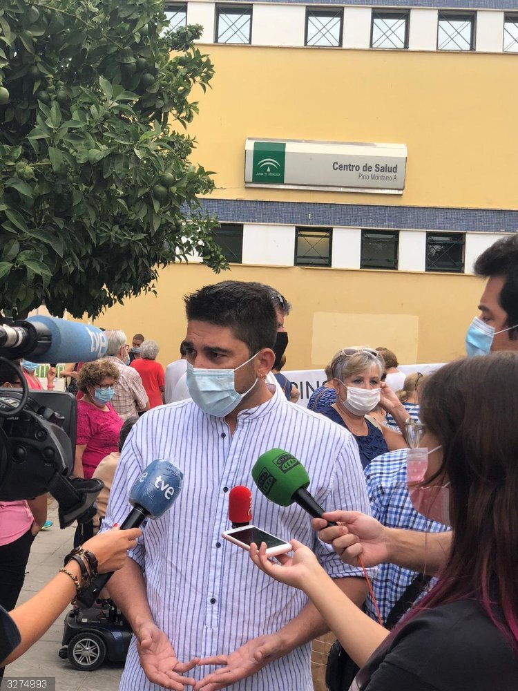 Sevilla.-IU insta a Salud a recuperar la atención primaria presencial y "descongestionar las urgencias" Ismael Sánchez, parlamentario de Adelante Andalucía