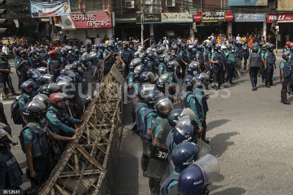 Bangladesh Ripot Rashad Protest against Indian PM Modi visit to Bangladesh - EUROPAPRESS