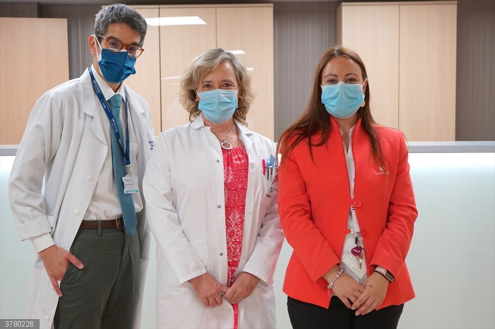 Empresas.- El Hospital La Luz lanza 'Te acompañamos' para pacientes que necesiten ayuda en su proceso ambulatorio El doctor Francisco José Soria Perdomo, médico geriatra, la doctora María Dolores Rodríguez García, jefa de Servicio de Medicina de Familia y Miriam Polvorinos responsable de Atención al Paciente.
