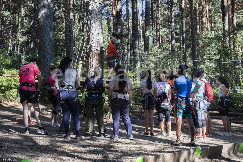 Ocio al aire libre en Cercedilla (Madrid) tras el cierre del Pantano de San  Juan - EUROPAPRESS