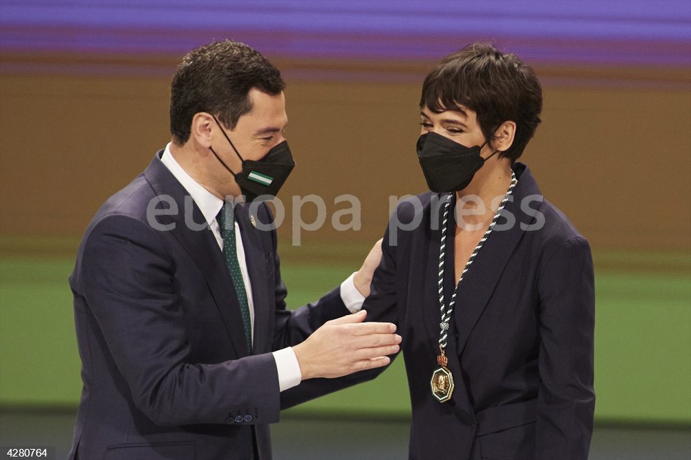 Acto de entrega de Medallas de Andalucía 2022 EUROPAPRESS