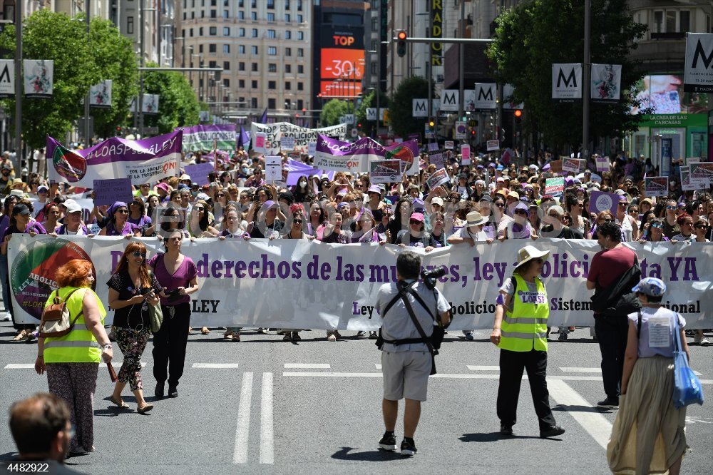 Más De 100 Organizaciones Se Movilizan En Madrid Para Reclamar La Abolición De La Prostitución 6811