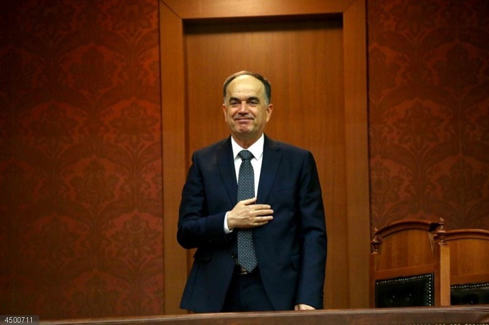 El nuevo presidente de la República de Albania, Bajram Begaj El nuevo presidente de la República de Albania, Bajram Begaj