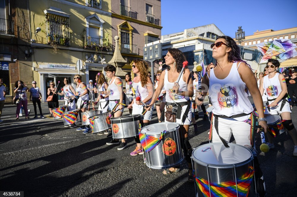 Gay pride parade in Seville EUROPAPRESS