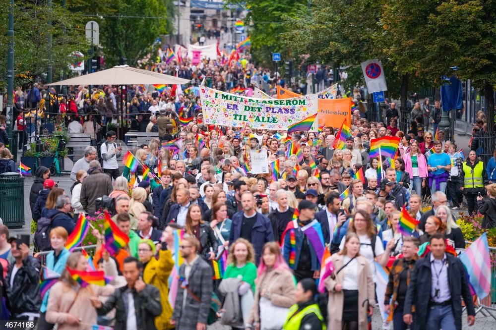 Oslo Pride in Norway EUROPAPRESS