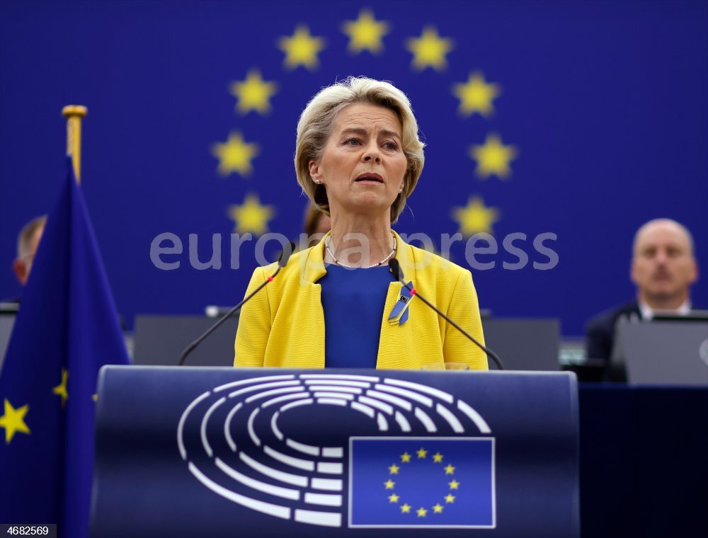 European Parliament plenary session in France EUROPAPRESS