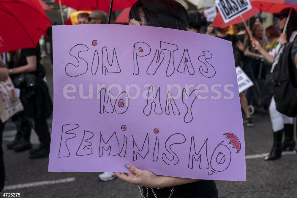 Trabajadoras Sexuales Protestan Contra La Proposición De Ley Del Psoe Para Abolir La 4035