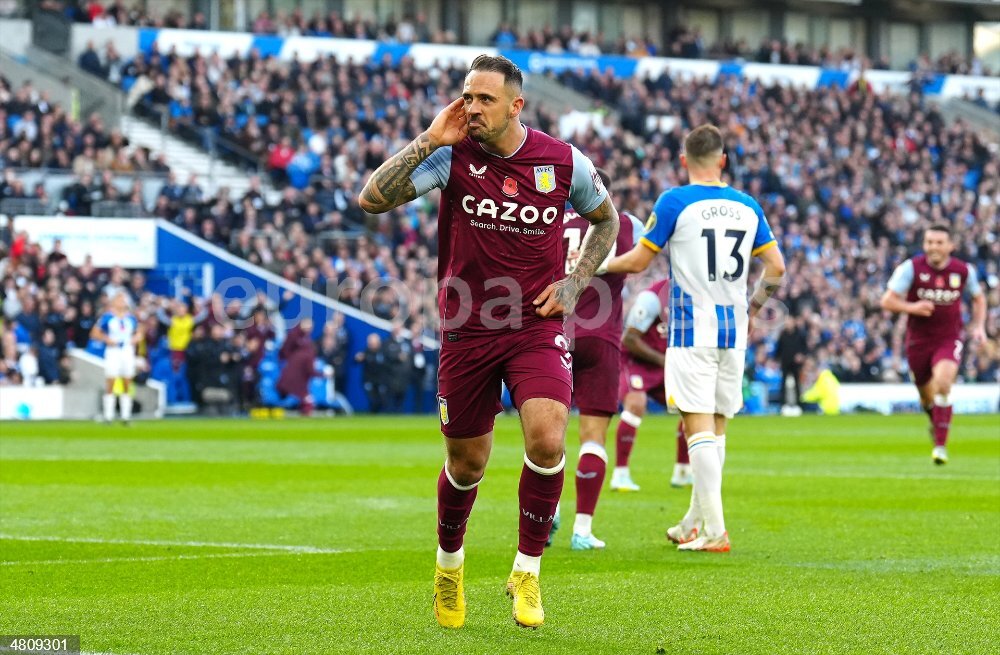 England Premier League Brighton And Hove Albion Vs Aston Villa