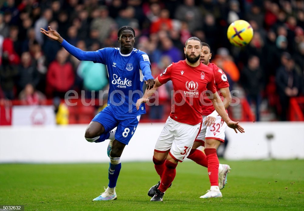 England Premier League - Nottingham Forest vs Everton - EUROPAPRESS