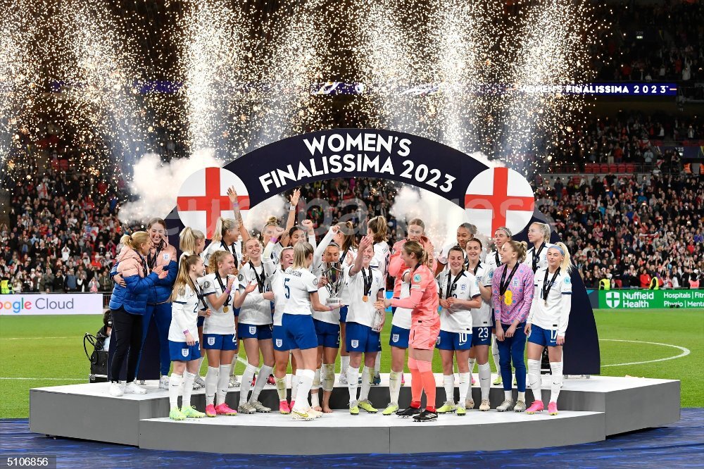 FOOTBALL WOMEN'S FINALISSIMA 2023 ENGLAND v BRAZIL EUROPAPRESS