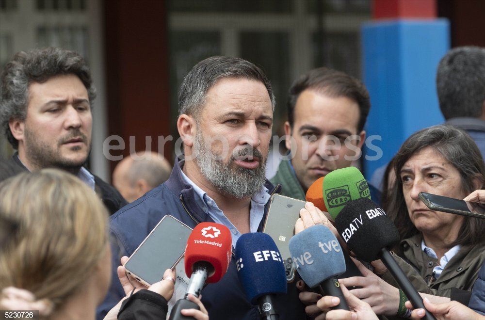 Abascal Vota Para Las Elecciones Municipales Y Autonómicas De 2023 Europapress 2396