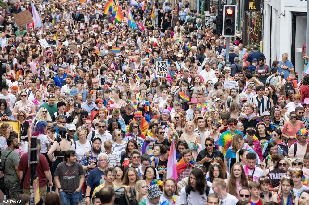 Pride parade in Edinburgh EUROPAPRESS