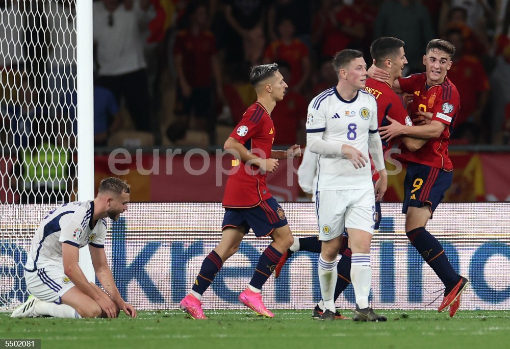 UEFA Euro 2024 Qualifying Spain vs Scotland EUROPAPRESS