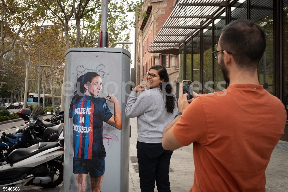 Tvboy Pays Tribute To Ballon d'Or Winner Aitana Bonmati With Mural In  Barcelona - SoccerBible