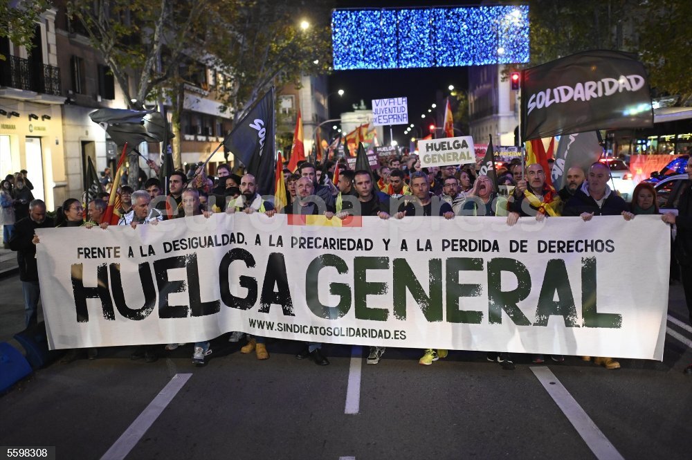 Marcha Convocada Por El Sindicato De Vox Contra La Amnistía Y Los Pactos Del Psoe Europapress 5621