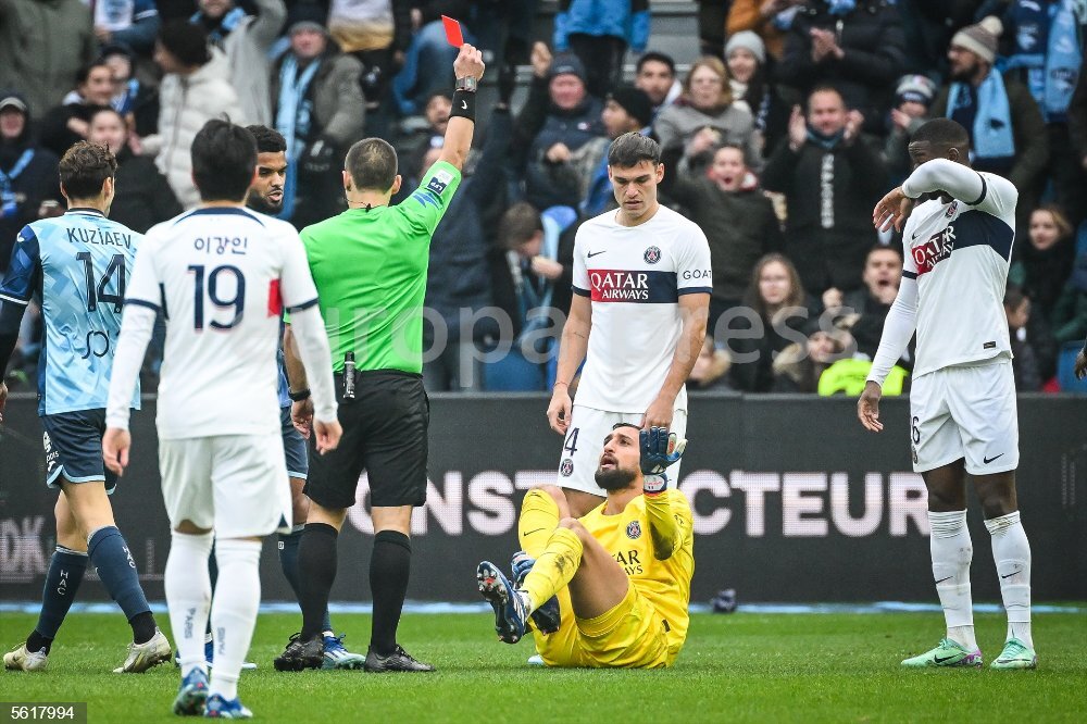 Football French Champ Le Havre V Paris Sg Europapress