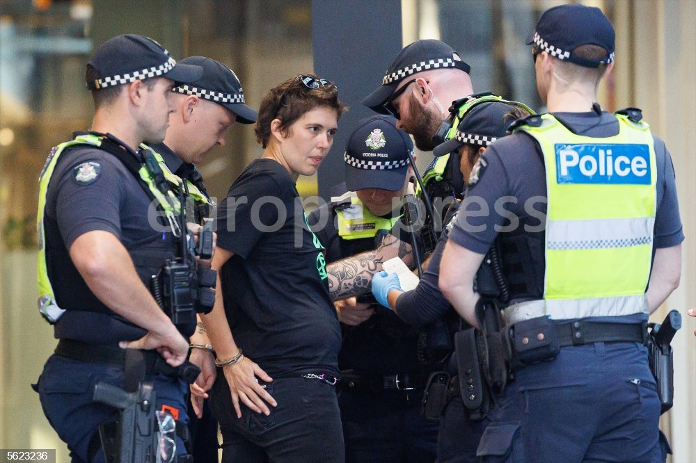 Extinction Rebellion Protest in Melbourne - EUROPAPRESS