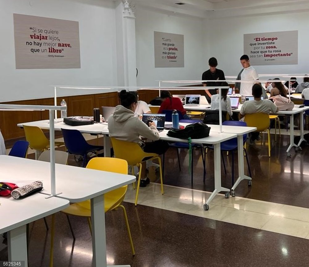 La sala de estudio Arcoíris de Paterna abrirá 24 horas en exámenes La sala de estudio Arcoíris de Paterna abrirá 24 horas en exámenes