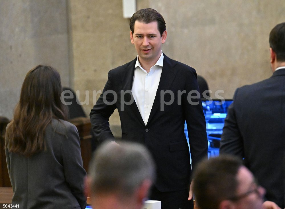 Austria's former Chancellor Sebastian Kurz trial in Vienna - EUROPAPRESS