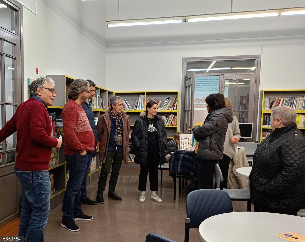 Los encargados de la Biblioteca Yanguas y Miranda de Tudela señalan sus "carencias" en personal e infraestructuras Visita de la Comisión de Cultura del Parlamento de Navarra visita la Biblioteca Yanguas y Miranda de Tudela.