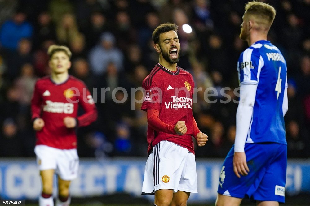 England Fa Cup Wigan Athletic Vs Manchester United Europapress 