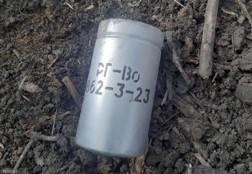 Ucrania.- Ucrania denuncia el uso de armas químicas prohibidas por parte de Rusia Granadas RG-VO rusas con gas lacrimógeno CS