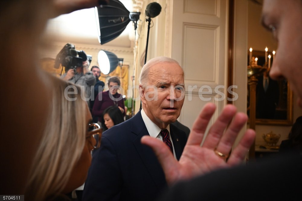 O.Próximo.- Un alto asesor de EEUU viaja a Egipto y Qatar en medio de esfuerzos para reactivar las negociaciones en Gaza January 19, 2024, Washington, Dc, Usa, USA: (NEW) US President Joe Biden talks to the media after delivering remarks at a U.S. Conference of Mayors Winter Meeting event at the White House in Washington, DC. January 19, 2024, Washington, DC, USA: US President Joe Biden talks to the press on Israeli Prime Minister Benjamin Netanyahu and other matters after an event at the White House. Credit: Kyle Mazza/TheNews2vent