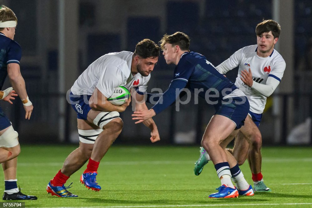 Malcolm Mathis RUGBY - U20 SIX NATIONS 2024 - SCOTLAND v FRANCE - EUROPAPRESS