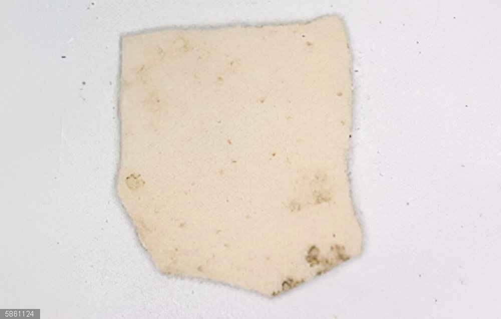 Ganadería.- Clara evidencia de cría de gallinas en Asia Central hace 2.400 años Un fragmento de cáscara de huevo del sitio de Bash Tepa, que representa una de las primeras pruebas de existencia de pollos en la Ruta de la Seda.