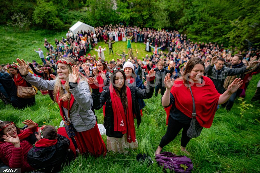 Beltane celebrations 2025 in England EUROPAPRESS