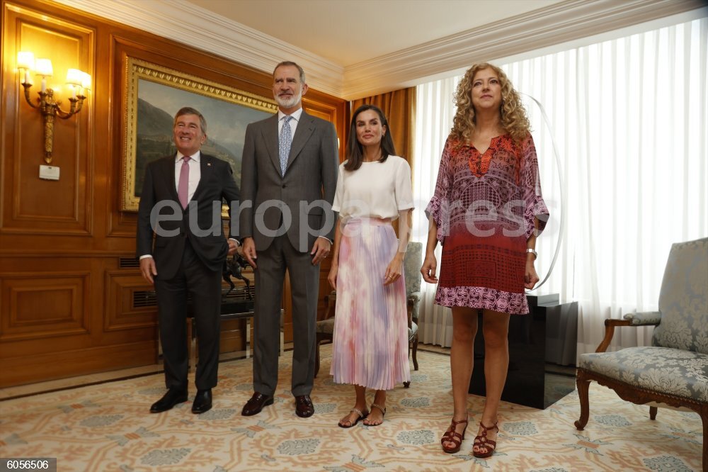 Los Reyes reciben al presidente de la Motion Picture Association ...