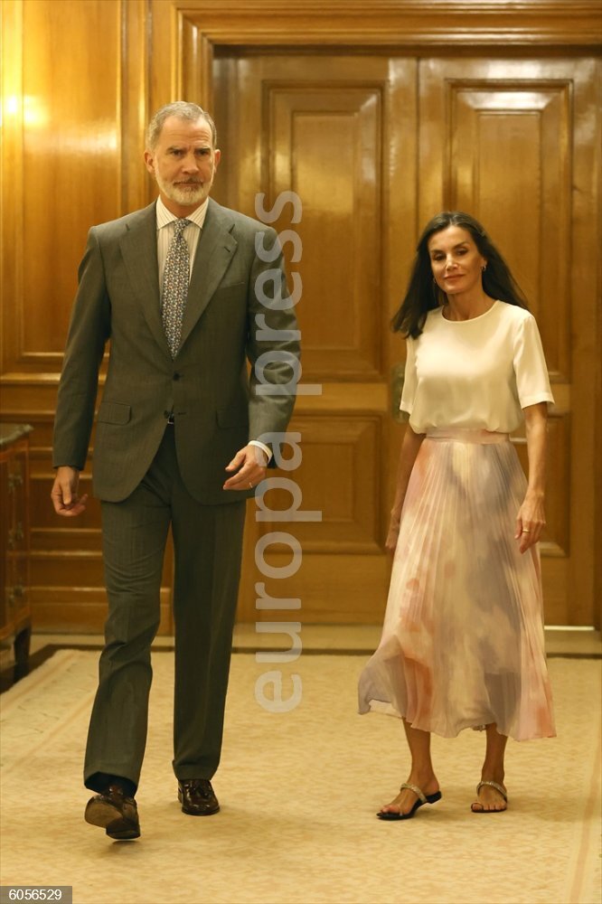 Los Reyes reciben al presidente de la Motion Picture Association ...