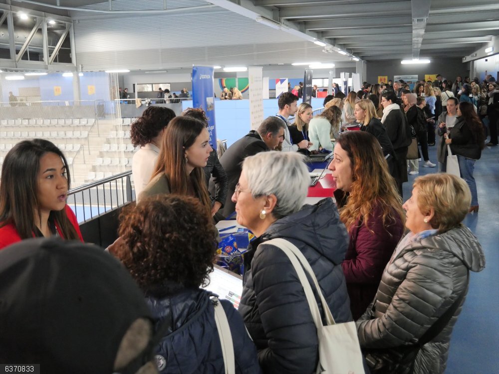 La feria de ocupación TreballemGi de Blanes (Girona) suma 2.650 entrevistas laborales La feria de ocupación TreballemGi de Blanes (Girona)