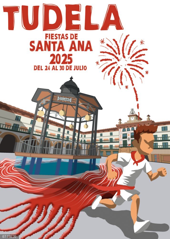 Cartel anunciador de las Fiestas de Santa Ana 2025. Cartel anunciador de las Fiestas de Santa Ana 2025.