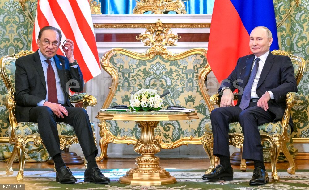 Malaysia's Prime Minister Anwar Ibrahim in Moscow - EUROPAPRESS