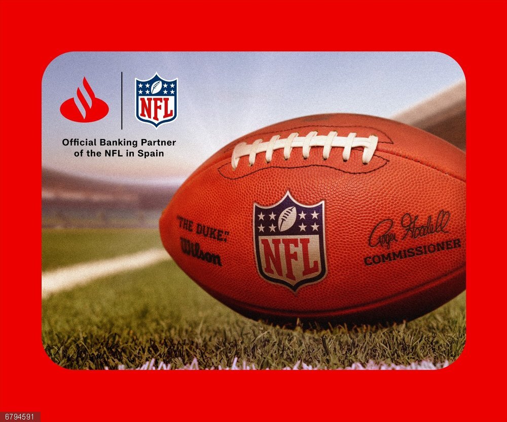 Fútbol americano.- Santander, banco oficial de la NFL en España Santander, banco oficial de la NFL en España, ofrecerá entradas en preventa exclusiva a sus clientes para el histórico partido entre los Dolphins y Commanders el 16 de noviembre de este 2025 en el Santiago Bernabéu.