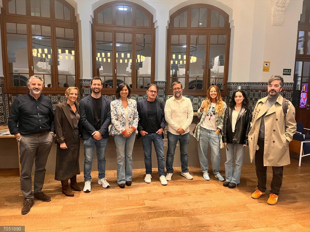Gijón.- Fulgencio Argüelles, Grupo de Animación a la Lectura de Bibliotecas y CP Rioturbio, Premios María Elvira Muñiz Jurado del Premio María Elvira Muñiz de Promoción de la Lectura (Gijón).