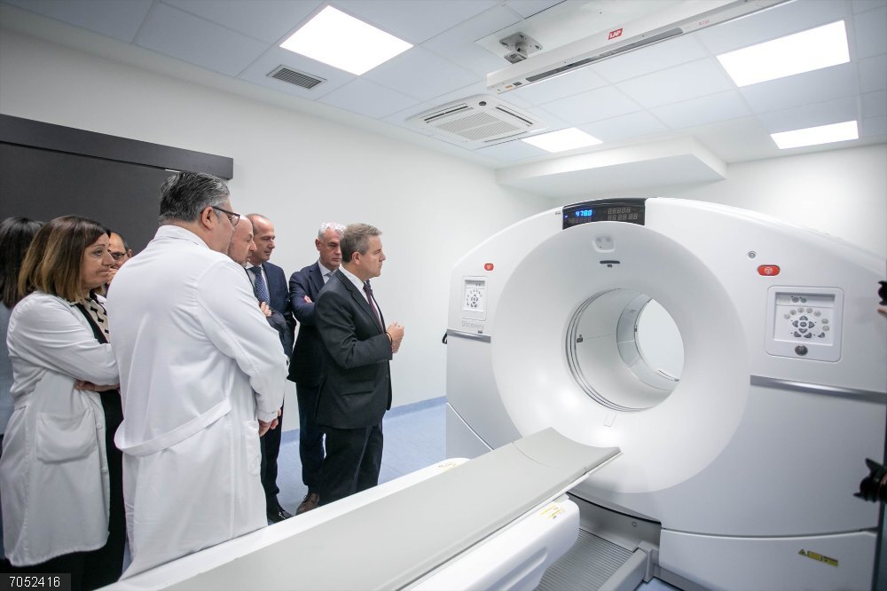 AMP.- Inaugurado el Servicio de Medicina Nuclear del Hospital Universitario de Guadalajara El presidente de Castilla-La Mancha, Emiliano García-Page, visita el nuevo Servicio de Medicina Nuclear del Hospital Universitario de Guadalajara.