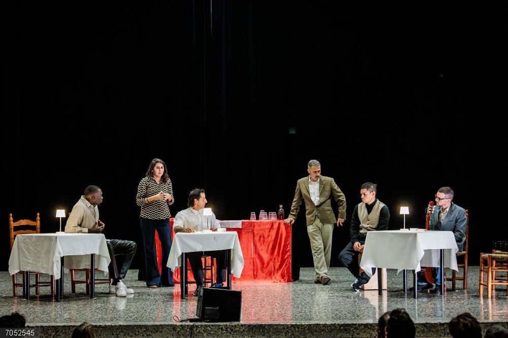 Una de las escenas de 'La Tercera Fuga', interpretada en Brians 2 Una de las escenas de 'La Tercera Fuga', interpretada en Brians 2