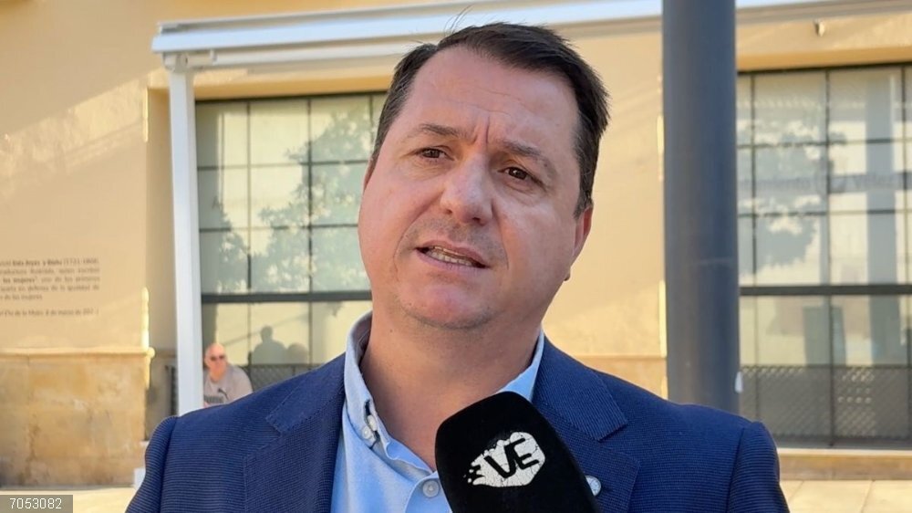 Málaga.- Vox registra una moción para pedir la construcción de un centro de educación especial en Vélez-Málaga El portavoz de Vox en Vélez-Málaga, Javier Herreros.