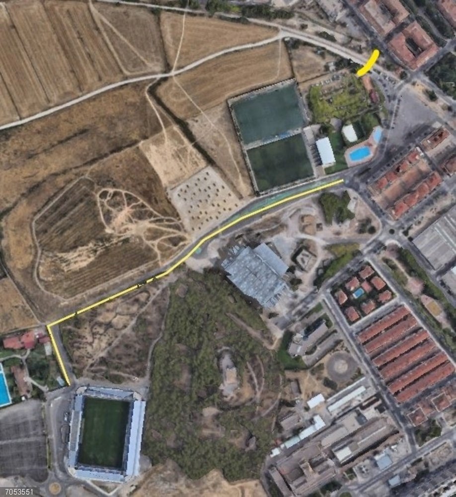 El V Duatlón Cross Ciudad de Huesca provocará cortes al tráfico este sábado, durante el desarrollo de la prueba Mapa del recorrido del Duatlón Cross Ciudad de Huesca.