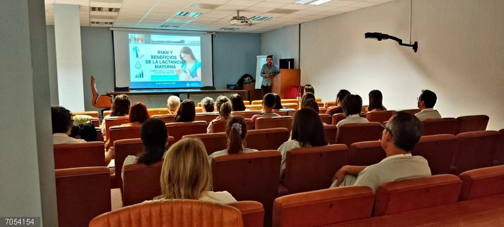El Hospital de Estella presenta a sus profesionales los avances en promoción de la lactancia y "humanizacion del parto" Jornada para profesionales del Hospital de Estella sobre avances en la promoción de la lactancia materna.