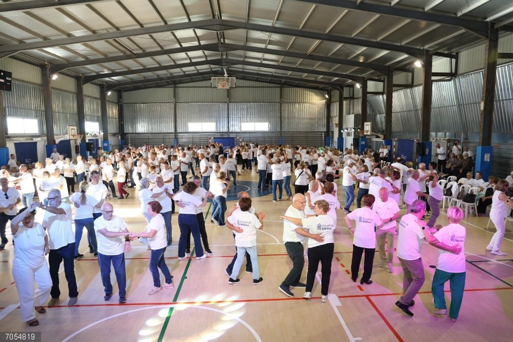 Más de 800 personas se mueven con la primera 'Diada de Baile de Salón para personas mayores' del Consell Más de 800 personas se mueven en la primera 'Diada de Baile de Salón para la gente mayor' del Consell