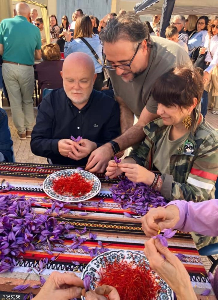 Santa Ana (Albacete) celebra la trigésima octava edición del Festival de la Rosa del Azafrán El delegado provincial de la Junta de Comunidades de Castilla-La Mancha en Albacete, Pedro Antonio Ruiz Santos, ha participado este sábado en Santa Ana en la trigésima octava edición del Festival de la Rosa del Azafrán
