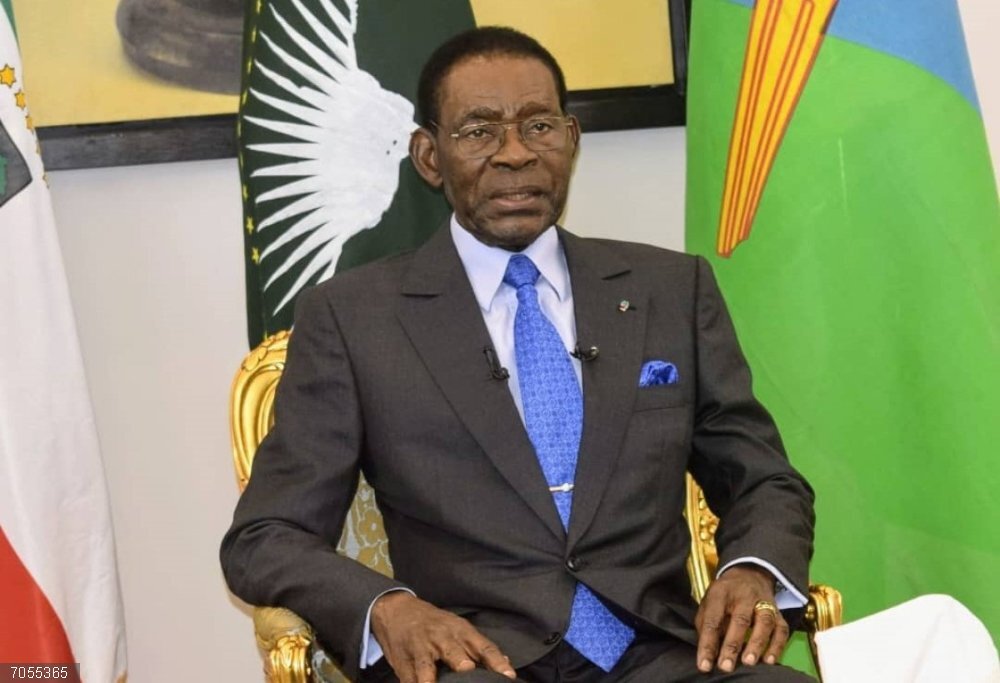 Guinea Ec.- Familiares de dos españoles encarcelados en Guinea Ecuatorial alertan de que corren "peligro de muerte" El pesidente de Guinea Ecuatorial, Teodoro Obiang Nguema Mbasogo