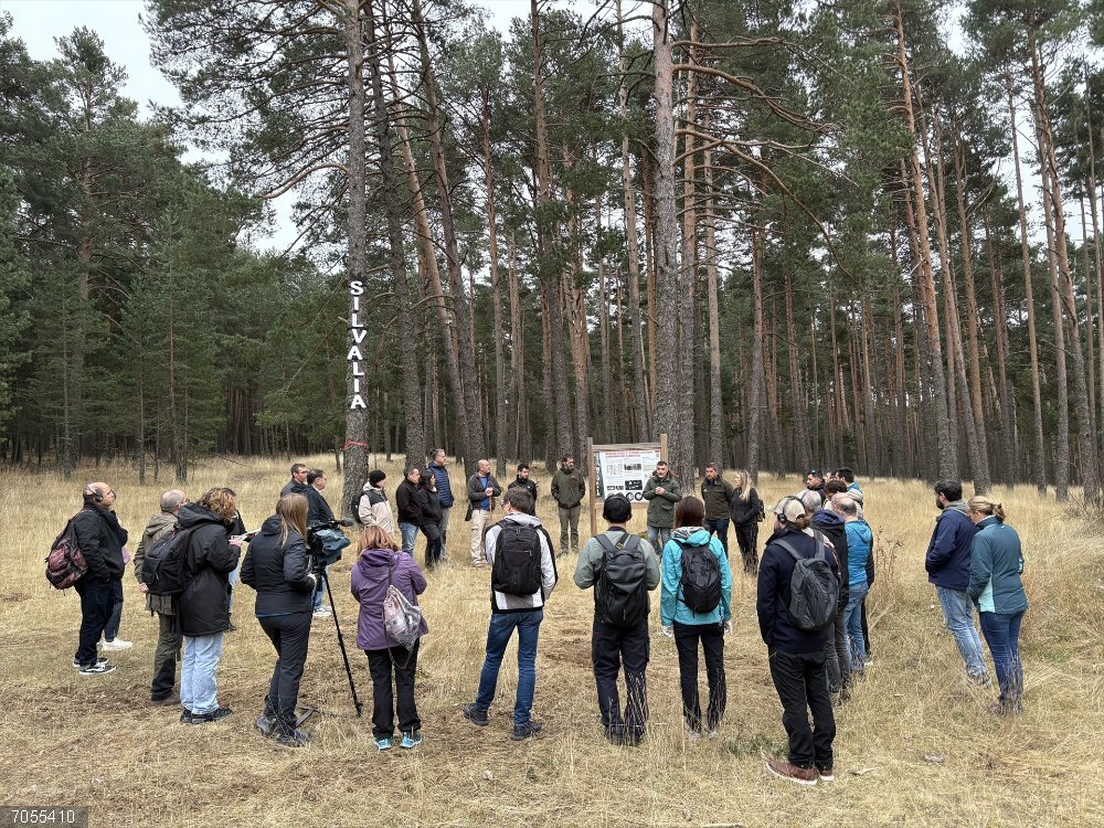 Acto desarrollado en el parque micológico Sierra de Albarracín Acto desarrollado en el parque micológico Sierra de Albarracín