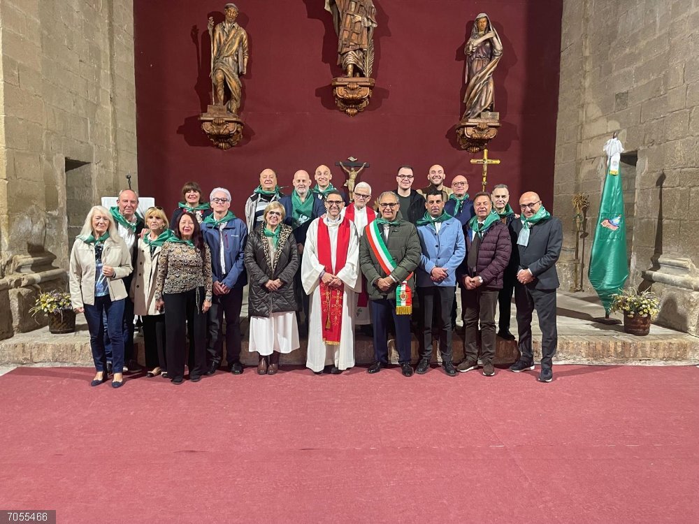 Huesca refuerza ser cuna laurentina en el V Encuentro Internacional del Santo Cáliz y San Lorenzo Acto celebrado en el santuario de Loreto.
