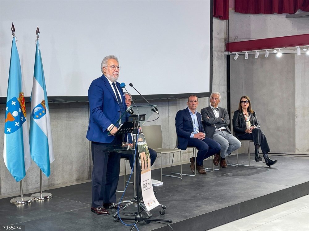 El presidente del Parlamento de Galicia, Miguel Ángel Santalices El presidente del Parlamento de Galicia, Miguel Ángel Santalices