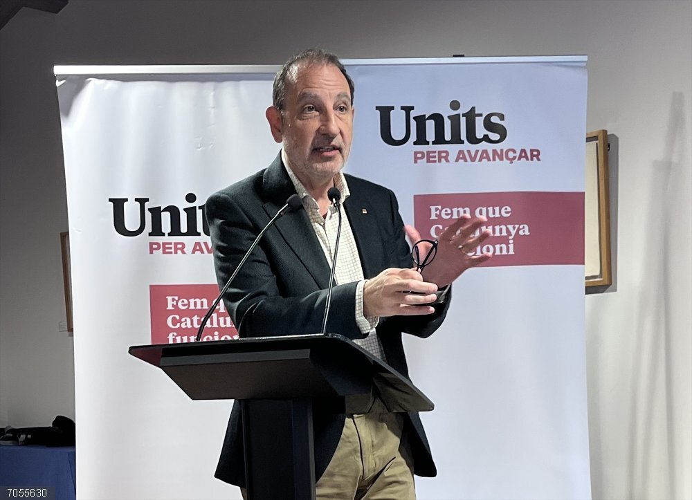Units per Avançar celebra su 8 aniversario reafirmando su "compromiso con la política municipal" El secretario general de Units, Ramon Espadaler